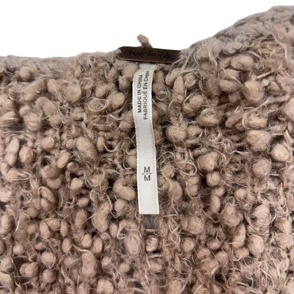 Free People Marshamallow Teddy sweater M - Picture 4 of 9